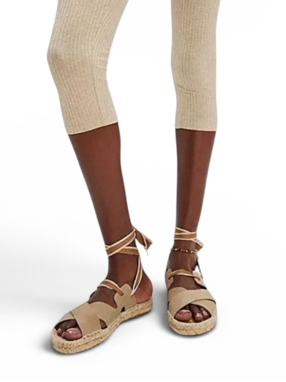 Free People Paloma Barceló Adaya Wrap Espadrille Sandals | NWT